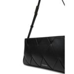 Ck K60k612992 Ck Woven Elongated Shoulder Kadın Çanta – SİYAH - Görsel 2