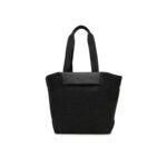 Ck K60k613174 Ck Raffıa Medıum Shopper Kadın Çanta – SİYAH - Görsel 4