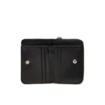 Ck Lv04k1004g Sculpted Med Flap Zıp Around Kadın Cüzdan – SİYAH - Görsel 3