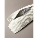 Ck Lv04k3088g Ruched Drop Shoulder Kadın Çanta – KREM - Görsel 4