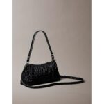 Ck Lv04k3088g Ruched Drop Shoulder Kadın Çanta – SİYAH - Görsel 2