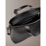 Ck Lv04k3111g Sculpted Mını Ew Tote Kadın Çanta – SİYAH - Görsel 5