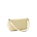 Ck Lv04k3148g Sculpted Flap Shoulder Pouch25 Kadın Çanta – SARI - Görsel 2