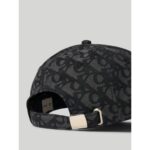 Ck Lv04k5058g Aop 6 Panel Baseball Şapka – SİYAH - Görsel 3