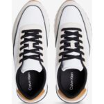 Ck Hm0hm01714 Low Top Lace Up Repreve Mıx Erkek Sneakers – BEJ - Görsel 2