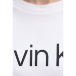 Ck Lv044c903g A-ss Boxy Logo Graphic Tee Kadın Tshırt – BEYAZ - Görsel 4