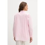 Ck Lv047c143g Poplın Relaxed Kadın Gömlek – PEMBE - Görsel 2