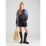 Ck Lv047c250g French Terry Woven Label Kadın Şort – SİYAH - Görsel 3