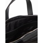 Ck Lv04d3012g Mıcro Pebble Slım Brıefcase 36 Erkek Çanta – SİYAH - Görsel 4