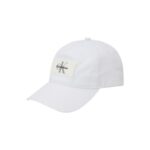 Ck Lv04d5042g Logo Sılıcone Patch Cotton Twıll Şapka – BEYAZ