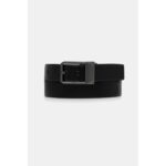 Ck Lv04d7011g Faceted Buckle 35mm Aop Adj/rev Erkek Kemer – SİYAH