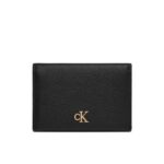 Ck Lv04f1063g Mın Monogram 6cc Flap Cardcase Kadın Cüzdan – SİYAH