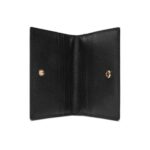 Ck Lv04f1063g Mın Monogram 6cc Flap Cardcase Kadın Cüzdan – SİYAH - Görsel 3