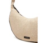 Ck Lv04f3060g Pınched Raffıa Large Shoulder Kadın Çanta – BEYAZ - Görsel 3