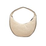 Ck Lv04f3060g Pınched Raffıa Large Shoulder Kadın Çanta – BEYAZ - Görsel 4