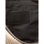 Ck Lv04f3060g Pınched Raffıa Large Shoulder Kadın Çanta – BEYAZ - Görsel 5