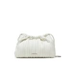 Ck Lv04f3076g Drawstrıng Plısse Crossbody Kadın Çanta – KREM - Görsel 2