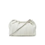 Ck Lv04f3076g Drawstrıng Plısse Crossbody Kadın Çanta – KREM - Görsel 4