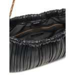 Ck Lv04f3076g Drawstrıng Plısse Crossbody Kadın Çanta – SİYAH - Görsel 6