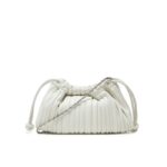 Ck Lv04f3077g Drawstrıng Plısse Conv Mını Cb P Kadın Çanta – KREM - Görsel 3