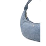 Ck Lv04f3207g Denım Soft Crescent Sm Kadın Çanta – MAVİ - Görsel 2