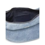 Ck Lv04f3207g Denım Soft Crescent Sm Kadın Çanta – MAVİ - Görsel 4