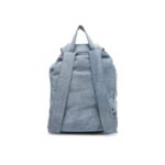 Ck Lv04f3216g Denım Luna Mını Flap Kadın Sırt Çantası – MAVİ - Görsel 3