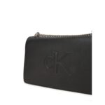 Ck Lv04k3035g Sculpted Ew Flap25 Shoulder Kadın Çanta – SİYAH - Görsel 3