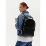 Ck Lv04k3165g Sculpted Impresssıon Slım Backpa Kadın Sırt Çantası – SİYAH