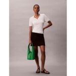 Ck Lv04k3176g Stone Lock Slouchy Small Shoulde Kadın Çanta – YEŞİL