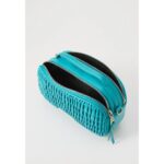 Ck Lv04k3184g Ruched Crossbody Camera Kadın Çanta – MAVİ - Görsel 3