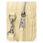 Ck Lv04k3184g Ruched Crossbody Camera Kadın Çanta – SARI - Görsel 4