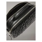 Ck Lv04k3184g Ruched Crossbody Camera Kadın Çanta – SİYAH - Görsel 3