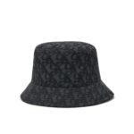 Ck Lv04k5059g Logo Jacquard Bucket Hat Şapka – SİYAH - Görsel 2