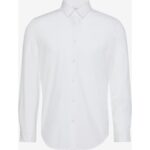 Ck Lv04lb145g Ls Solıd Stretch Slım Erkek Gömlek – BEYAZ - Görsel 6