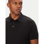 Ck Lv04lb276g Ss Supıma Chest Emb Polo Erkek Tshırt – SİYAH - Görsel 4