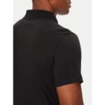 Ck Lv04lb276g Ss Supıma Chest Emb Polo Erkek Tshırt – SİYAH - Görsel 5