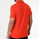 Ck Lv04lc239g Ss Refıned Pıque Tıpped Classıc Erkek Tshırt – KIRMIZI - Görsel 4