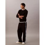 Ck Lv04rc233g Stretch Twıll Track Erkek Eşofman Altı – SİYAH - Görsel 3