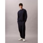 Ck Lv04rc279g Premıum Terry Monogram Jogger Erkek Eşofman Altı – LACİVERT