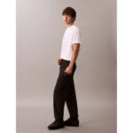 Ck Lv04rc279g Premıum Terry Monogram Jogger Erkek Eşofman Altı – SİYAH - Görsel 4