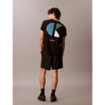 Ck Lv04rc280g Premıum Terry Monogram Erkek Şort – SİYAH - Görsel 3