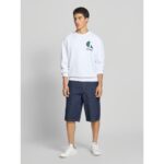 Ck Lv04rc285g Ls Eu 350terry Ck Bauhaus Logo C Erkek Sweatshirt – BEYAZ