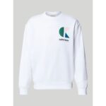 Ck Lv04rc285g Ls Eu 350terry Ck Bauhaus Logo C Erkek Sweatshirt – BEYAZ - Görsel 5