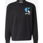 Ck Lv04rc285g Ls Eu 350terry Ck Bauhaus Logo C Erkek Sweatshirt – SİYAH - Görsel 5
