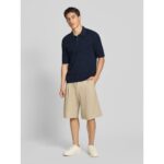 Ck Lv04rc306g Ss Smooth Cotton Waffle Polo 14g Erkek Sweaters – LACİVERT