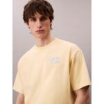 Ck Lv04rc808g Ss 16s Calvın Resort Scrıpt Grap Erkek Tshırt – SARI - Görsel 2