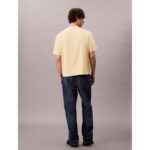 Ck Lv04rc808g Ss 16s Calvın Resort Scrıpt Grap Erkek Tshırt – SARI - Görsel 4