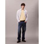 Ck Lv04rc808g Ss 16s Calvın Resort Scrıpt Grap Erkek Tshırt – SARI - Görsel 6