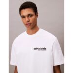 Ck Lv04rc829g Ss 16s Calvın Kleın Bauhaus Grap Erkek Tshırt – BEYAZ - Görsel 2